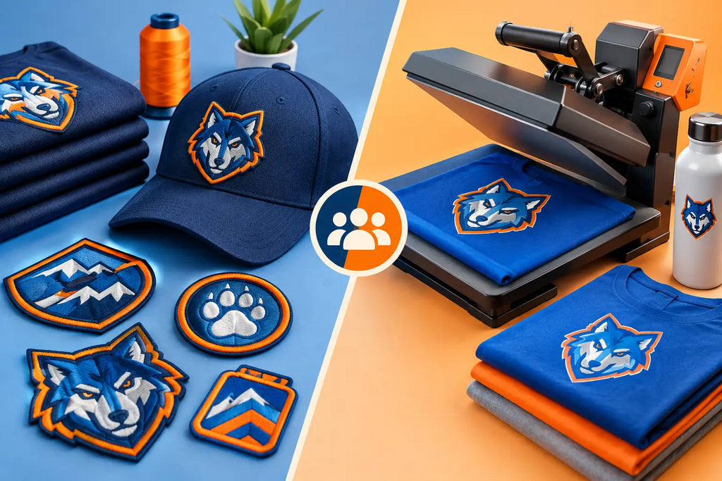 Embroidered Patches vs Heat Press for Teams