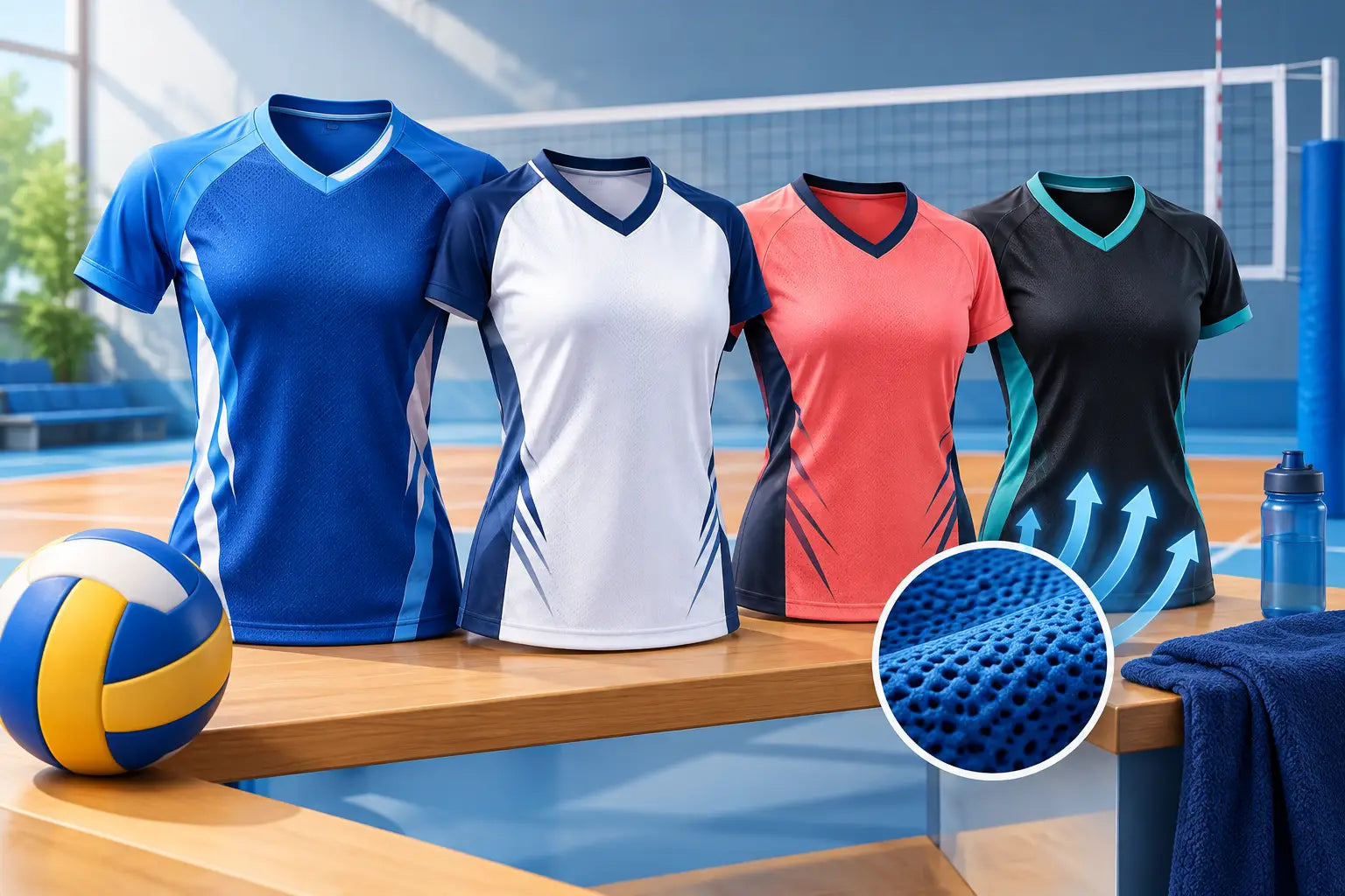 Best Breathable Volleyball Jersey Styles