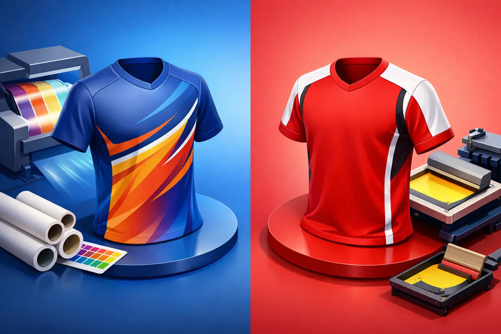 Sublimated vs Screen Printed Jerseys