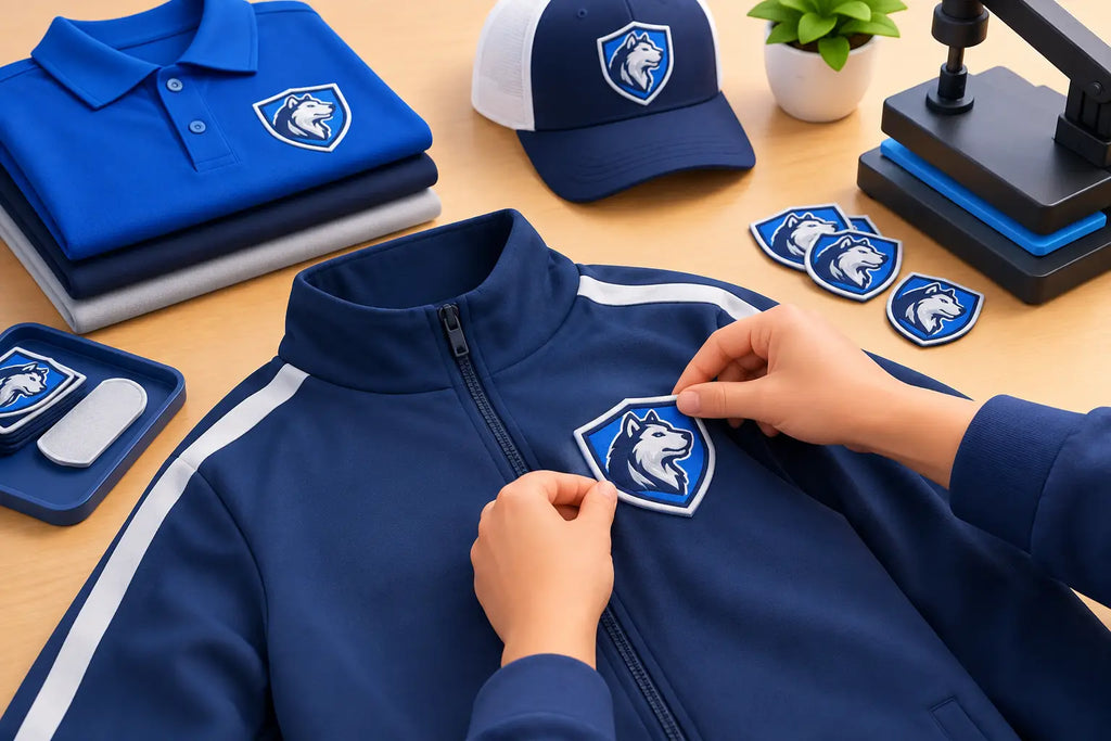 How to Add Logo Patches to Team Apparel