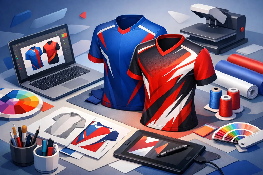 How to Create Sublimated Team Jersey Artwork