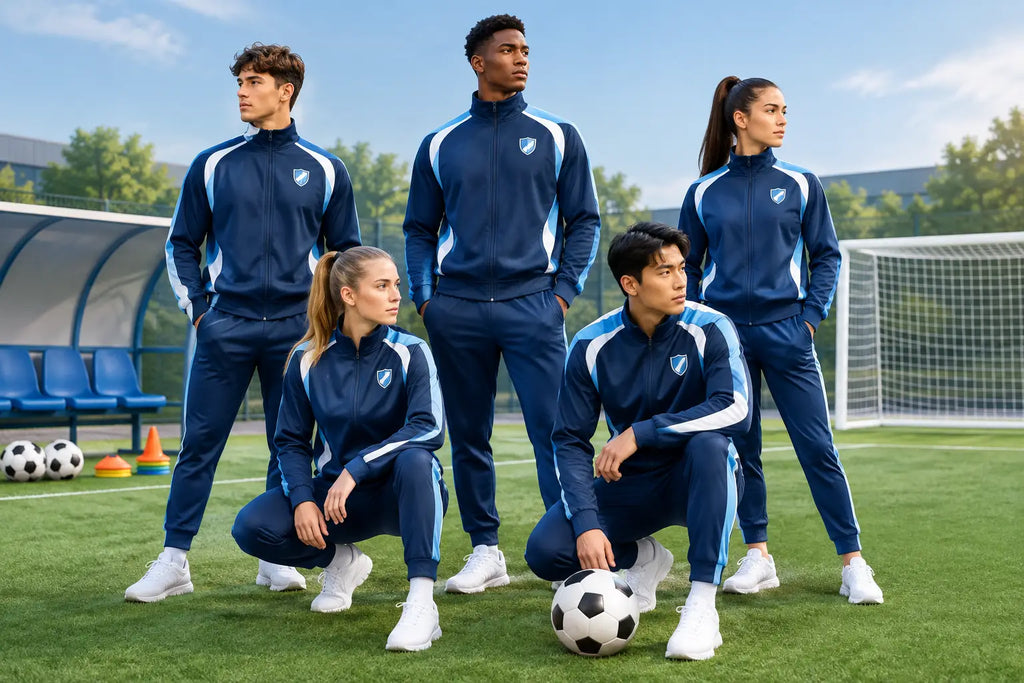 Soccer Training Tracksuits That Look Like a Team