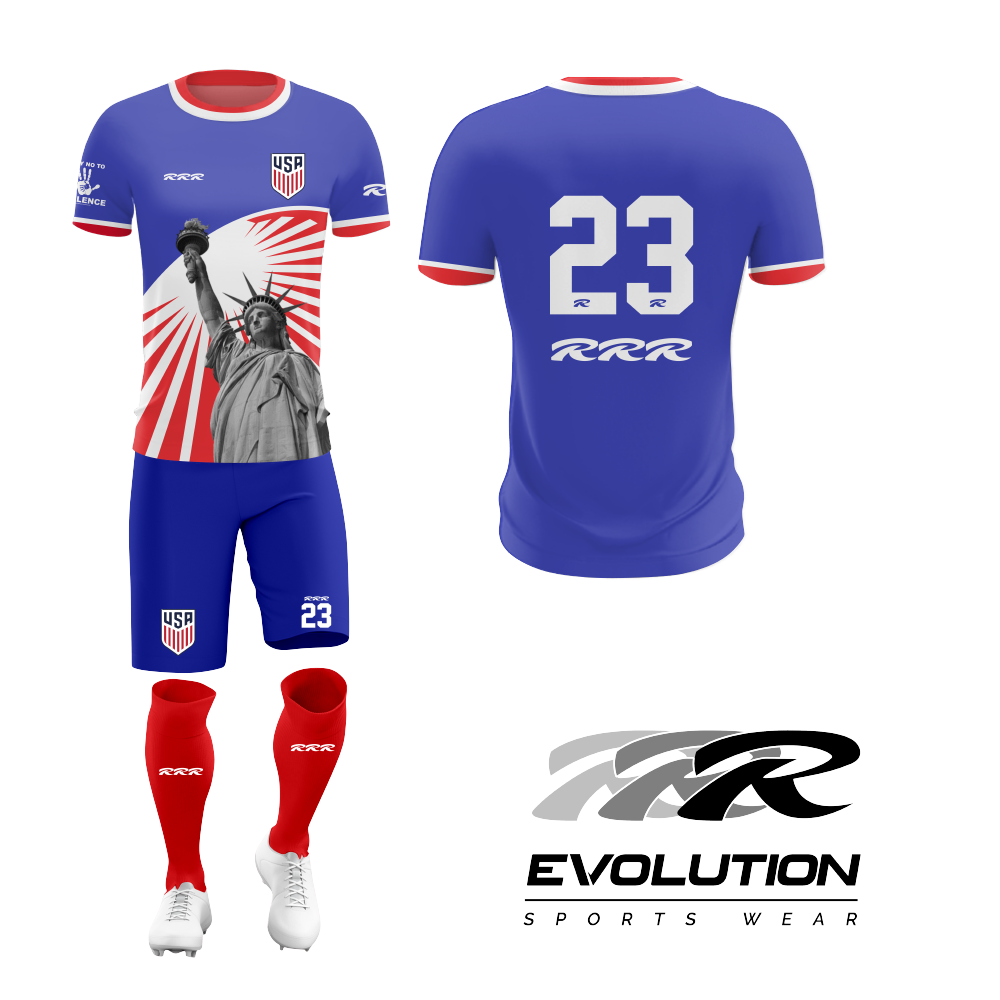 Custom Soccer Full kit & Jersey ( 50% Off, Jersey $17, Minimum Order 15, Full Kit $27, Free shipping ) Sublimado