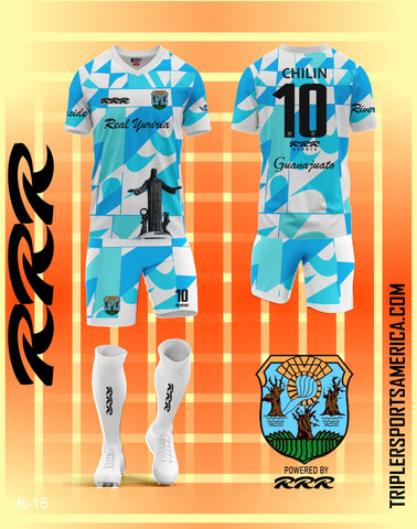 Custom Offer for 49 uniforms set 3 shirts  1 goalie kit & shirt gift