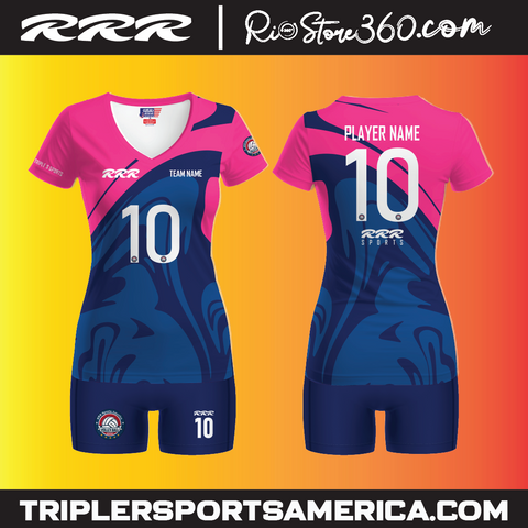 Custom Volleyball Uniform - Women’s Sublimated Jersey