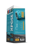 Xpose Speaker Wireless Bluetooth Speaker Sound Bomb Radio Aux Sd Card Usb Multi Connection 95db Blue - RioStore360